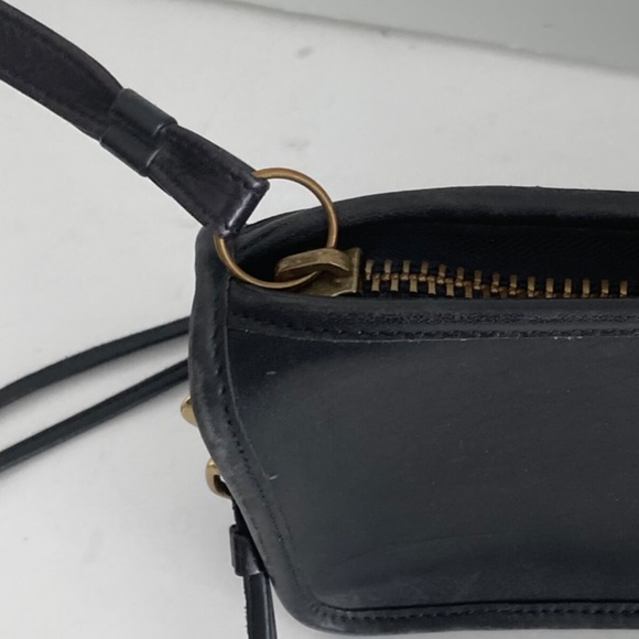 Vintage 1970s? Coach Convertible Clutch Shoulder Bag Purse Double Straps Leather - Picture 14 of 15